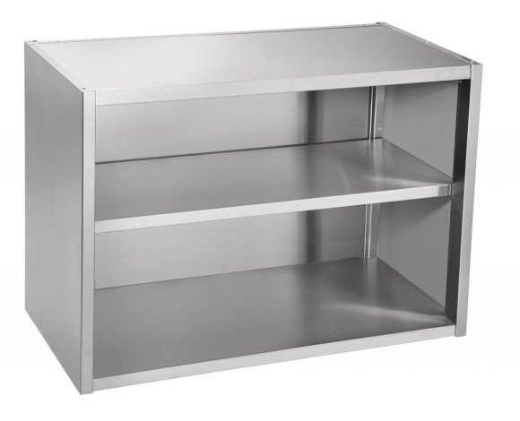 Полка Abat ПНО-3 настенная открытая  (1200х400х700) нерж.