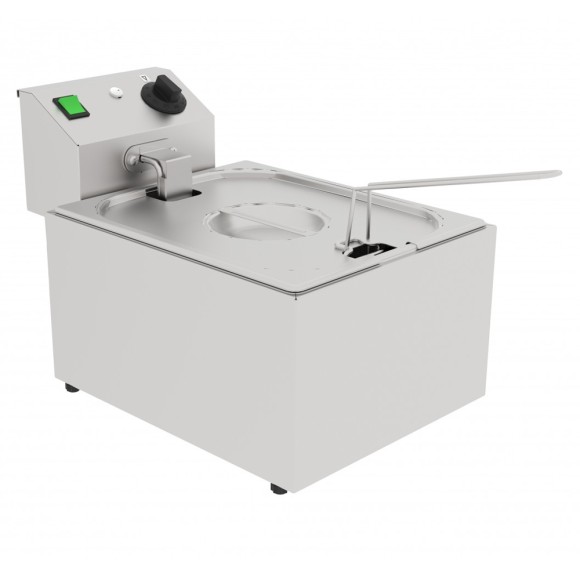 Фритюрница Abat ЭФК-30-1/2Н электрическая, настольная Фритюрница Abat ЭФК-30-1/2Н электрическая, настольная