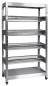 Кухонный стеллаж Abat ССТ-4-2, (400х1000 мм) 140 тарелок,вся нерж. с лотком для сбора воды