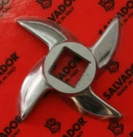 Нож 100002 для мясорубки, Enterprise, мод.8 т.м. Salvinox (4 литых гнутых лезвия)