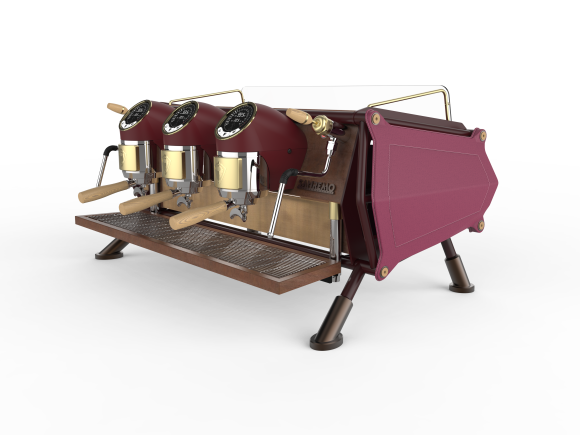 Кофемашина Sanremo Café Racer Custom Renegade 2 гр. розовая