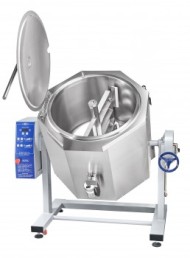 Котел пищеварочный Abat КПЭМ-100-ОМР-ВК электрич. со сливным краном Котел пищеварочный Abat КПЭМ-100-ОМР-ВК электрич. со сливным краном