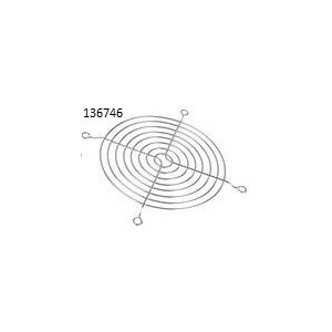 Решетка для вентилятора 120х120 мм gold medal products fg120/m,evercool
