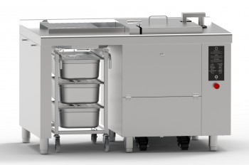 Фритюрница Abat ЭФК-35Л электрич. с автоподъёмом корзины Фритюрница Abat ЭФК-35Л электрич. с автоподъёмом корзины