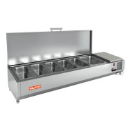 VRTU 1485 1/3 витрина охл.настольная, с крышкой, 1485х385х279 мм, HICOLD RUS VRTU 1485 1/3 витрина охл.настольная, с крышкой, 1485х385х279 мм, HICOLD RUS