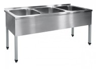 Ванна моечная Abat ВМП-6-3-5РЧ 3-х секц. (каркас крашеный) Ванна моечная Abat ВМП-6-3-5РЧ 3-х секц. (каркас крашеный)