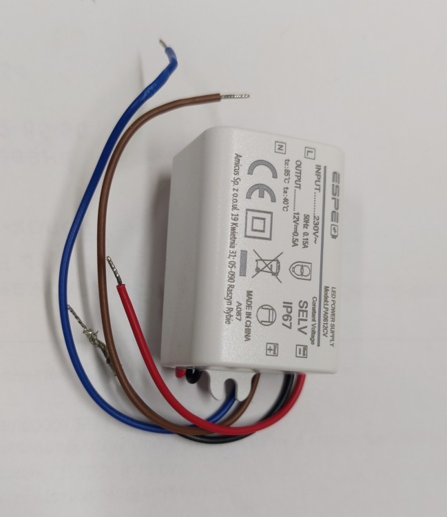 Трансформатор 240VAC/12VDC