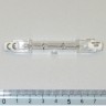 Лампа освещения витрины линейная  галогенная 230v 150w/60w 78 мм нпр л2507