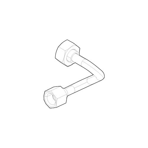 Трубка левой паровой форсунки 2-3гр D8, Sanremo, арт.10009530A