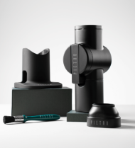 Ручная кофемолка Fiorenzato Pietro с комплектом аксессуаров Extreme Black (DARK-T)