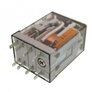 Реле 24vac 10a 2 группы контактов