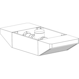 Зонт Вытяжнойдля Печи Конвеерной Robochef RC650 Robolabs RL407161 (257619)