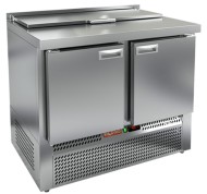 SLE1-11GN (1/3) стол для салатов охл.(+2+10), 2 двери, 1000х700х850мм, ниж.распол.агрегата SLE1-11GN (1/3) стол для салатов охл.(+2+10), 2 двери, 1000х700х850мм, ниж.распол.агрегата