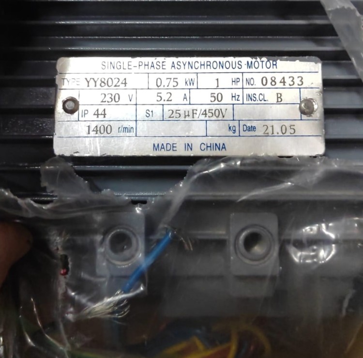 Эл. двигатель 1.04.06001408100 HLS-1650A 220V/750W арт.HLS-1650A-007