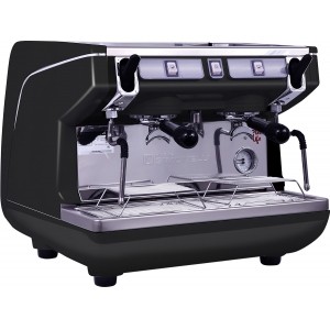 Кофемашина рожковая nuova simonelli appia life compact 2gr s 220v black+economizer+high groups