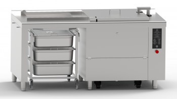 Фритюрница Abat ЭФК-70Л электрич. с автоподъёмом корзины Фритюрница Abat ЭФК-70Л электрич. с автоподъёмом корзины