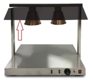 Панель защитная верхняя HTC-2F-C для карвинговой станция т.м. EKSI серии HTC, мод. HTC-2F