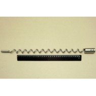 Шнек дозатора зерна с муфтой в сборе rp25/60/75 robolabs 21487