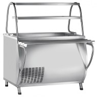 Прилавок холодильный Abat ПВВ(Н)-70М-НШ, вся нерж. Прилавок холодильный Abat ПВВ(Н)-70М-НШ, вся нерж.