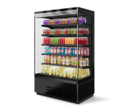 Витрина холодильная Berg 100 LF , Черный RAL9005