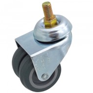 Колесо поворотное сдвоенное d=50mm болт м10 нпр et05 mkt 50 Колесо поворотное сдвоенное d=50mm болт м10 нпр et05 mkt 50