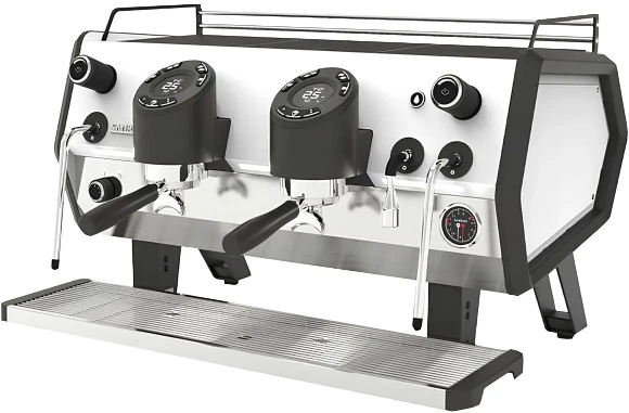 Кофемашина Sanremo D8 2 высокие гр, PRO, белая/черная Кофемашина Sanremo D8 2 высокие гр, PRO, белая/черная