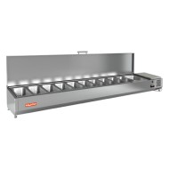 VRTU 2360 1/3 витрина охл. настольная, с крышкой, 2360х385х279 мм, HICOLD RUS VRTU 2360 1/3 витрина охл. настольная, с крышкой, 2360х385х279 мм, HICOLD RUS