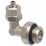 Фитинг угловой 1/4"m ø 6/4 Фитинг угловой 1/4"m ø 6/4