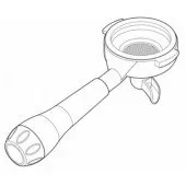 Держатель 958577070F (1 порц.) для кофемашины т.м. Casadio серии Undici