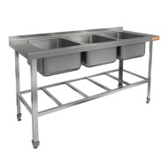 НСО3М-16/7БР ЭН стол-моечная ванна, 3 секц. (500х400х250), HICOLD RUS НСО3М-16/7БР ЭН стол-моечная ванна, 3 секц. (500х400х250), HICOLD RUS