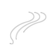 Комплект силиконовых выпускных шлангов 3GR, Sanremo, арт.KR1133000000