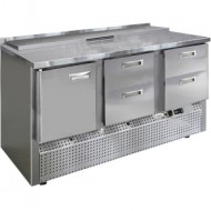 Стол для салатов финист схснс-700-1/4 (1485х700х850) (7gn1/3 с крышкой) борт 45мм Стол для салатов финист схснс-700-1/4 (1485х700х850) (7gn1/3 с крышкой) борт 45мм