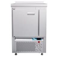 Стол холод. среднетемпер. с ниж.располож. агрегата СХС-70Н столешница 202 с борт. (дверь) Abat Стол холод. среднетемпер. с ниж.располож. агрегата СХС-70Н столешница 202 с борт. (дверь) Abat