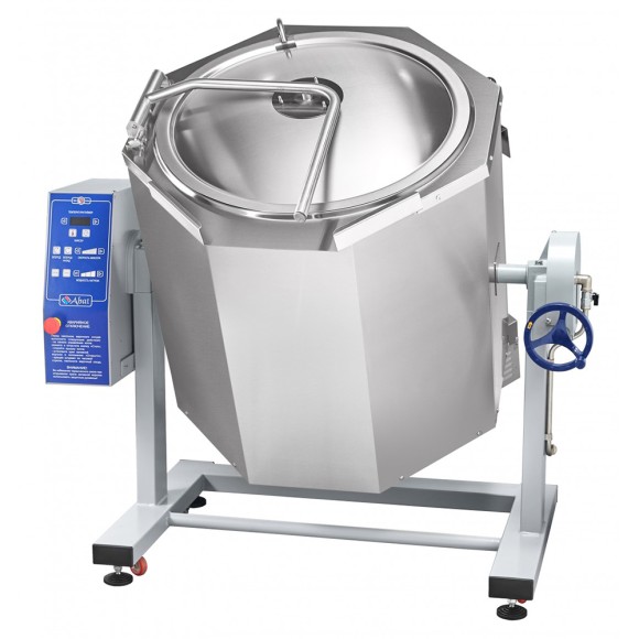 Котел пищеварочный Abat КПЭМ-160-ОМР-В электрич., с миксером Котел пищеварочный Abat КПЭМ-160-ОМР-В электрич., с миксером