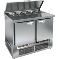 Стол для салатов hicold sle1-11gn (1/3) крышка