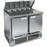 Стол для салатов hicold sle1-11gn (1/3) крышка