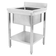 Ванна моечная с бортом нерж.VA-STD150A 600х700х850 мм