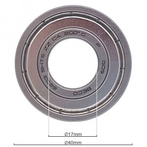 Подшипник 6203 zz c4 200° beco Подшипник 6203 zz c4 200° beco