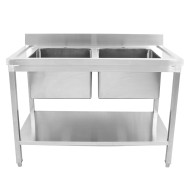 Ванна моечная с бортом нерж.VA-STD250A 1200х700х850 мм Ванна моечная с бортом нерж.VA-STD250A 1200х700х850 мм