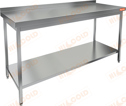 НСО-15/6БП стол произ. пристенн. с полкой, HICOLD RUS НСО-15/6БП стол произ. пристенн. с полкой, HICOLD RUS