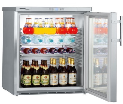 Шкаф холод.со стеклом liebherr fkuv 1663 нерж