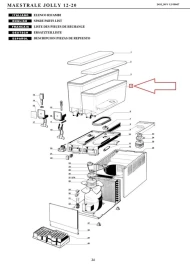 Колба емкостью 12л  22900-00010 для сокоохладителя типа MAESTRALE JOLLY