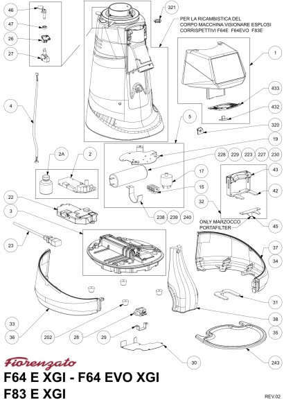 Кофемолка F83 E XGi Black