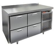 BN 22/BT стол охл. (-10-18), 4 ящика, 1390х500х850мм, HICOLD RUS BN 22/BT стол охл. (-10-18), 4 ящика, 1390х500х850мм, HICOLD RUS