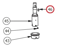 Шпонка MXX40046 для машины тестомесильной т.м. WLBake
