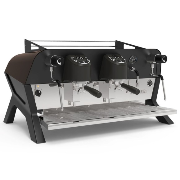 Кофемашина Sanremo F18 SB 2 высокие гр. черно-коричневая