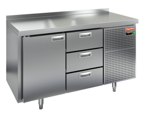 GN 13/TN стол охл.(-2+10), 1 дверь, 3 выдвиж.ящика, 1390х700х850мм, HICOLD RUS GN 13/TN стол охл.(-2+10), 1 дверь, 3 выдвиж.ящика, 1390х700х850мм, HICOLD RUS