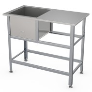 Ванна моечная Атеси ВСМС-Б-1.530-1210.630-02 (ВМС-1/530) Ванна моечная Атеси ВСМС-Б-1.530-1210.630-02 (ВМС-1/530)