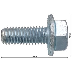 Болт с фланцем m8х20 din 6921 Болт с фланцем m8х20 din 6921