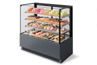 Витрина Кондитерская Vete II kub 130, Антрацит/Серый матовый (VG033.B7016M) Витрина Кондитерская Vete II kub 130, Антрацит/Серый матовый (VG033.B7016M)